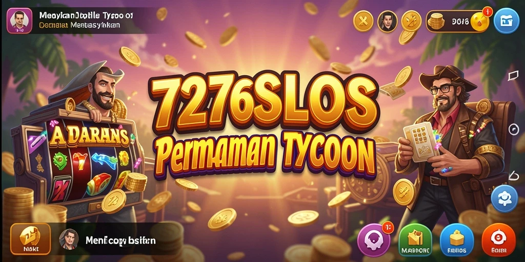 Tangkapan layar gameplay 7276SLOTS menampilkan suasana kasino yang mendebarkan.