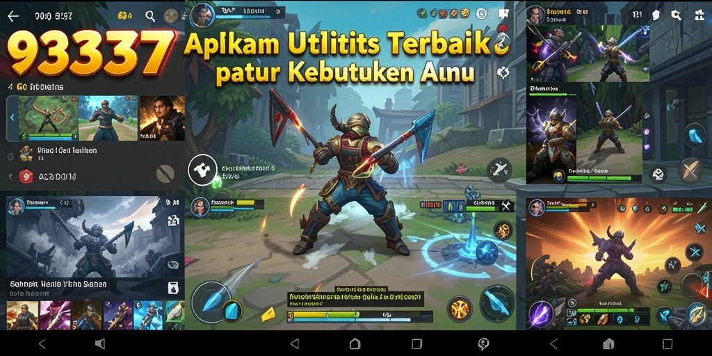 Tampilan antarmuka dan fitur praktis dalam aplikasi Utility.