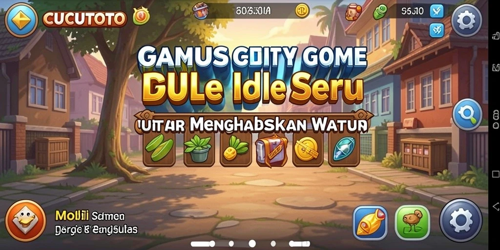 Tampilan gameplay CUCUTOTO yang mengasyikkan dan penuh warna.