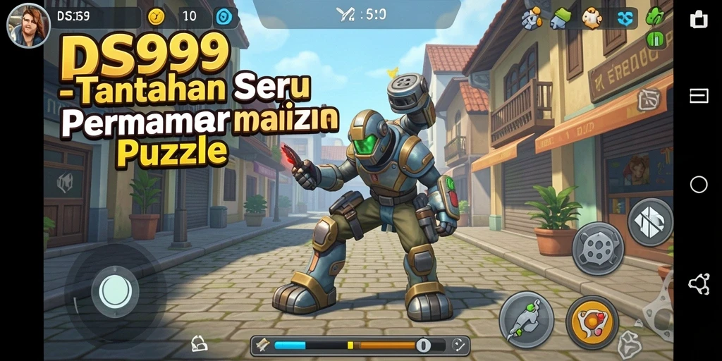 Tangkapan layar DS99 menampilkan keseruan gameplay Puzzle yang menantang.