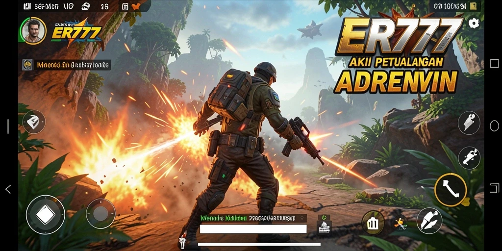 Tampilan mendebarkan dari gameplay <strong>ER777</strong> yang penuh aksi.
