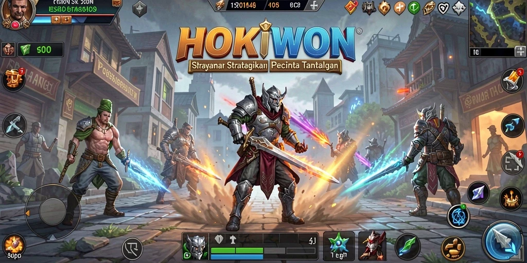 Tampilan menegangkan saat pertempuran strategis di HOKIWON.