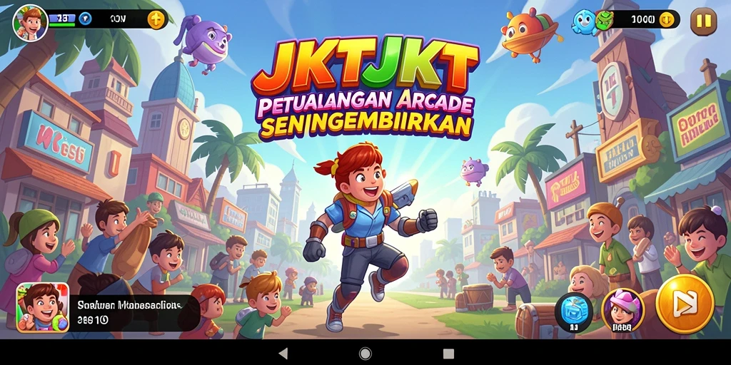 Tampilan gameplay JKTJKT yang memikat dan penuh tantangan.