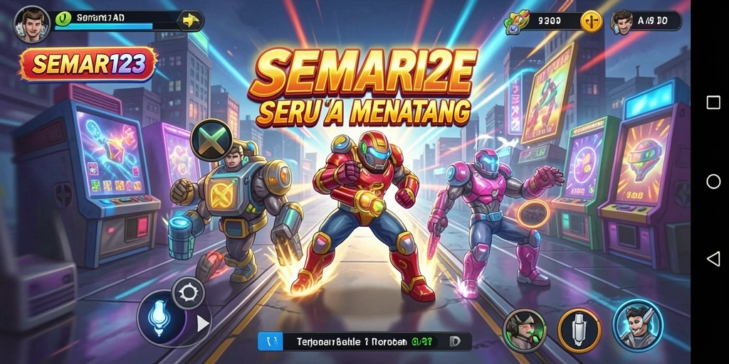 Tampilan gameplay SEMAR123 dengan tantangan menarik dan rintangan seru.
