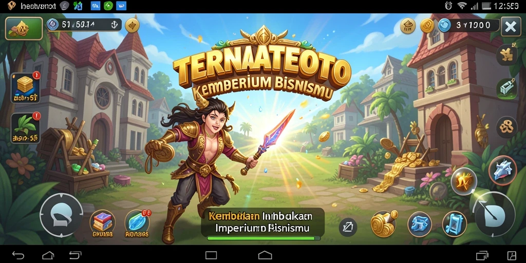 Screenshot TERNATETOTO menampilkan gameplay menarik dengan nuansa bisnis.